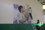 Los clubes de la ciudad tienen nuevos murales en homenaje a Maradona